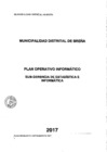 Vista preliminar de documento Plan Operativo Informático 2017