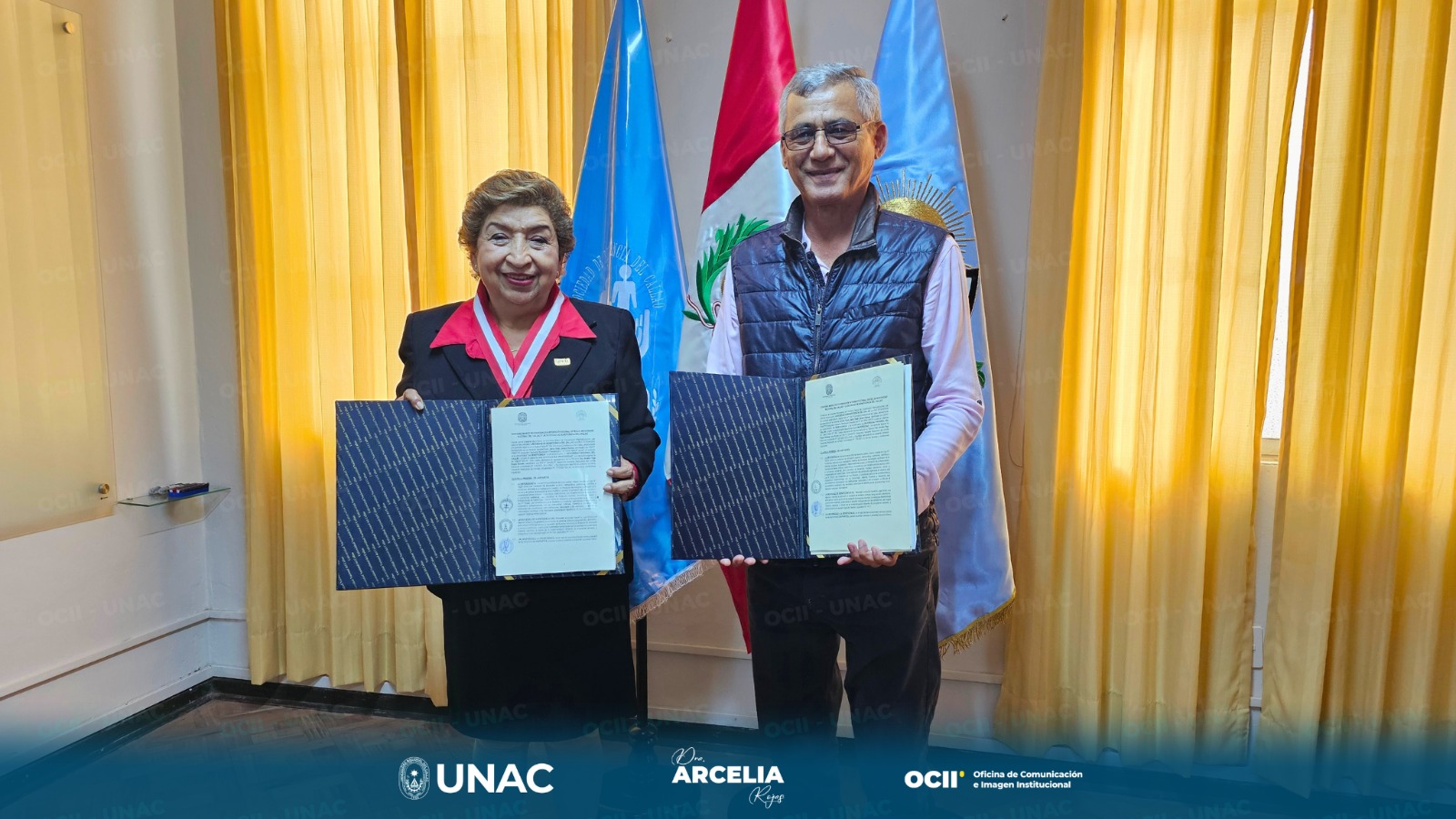 La UNAC, firma convenio marco con la Sociedad de Beneficencia del Callao