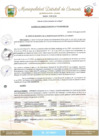 Vista preliminar de documento ACUERDO DE CONCEJO MUNICIPAL N° 019-2020-MDC-CM