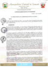Vista preliminar de documento ACUERDO DE CONCEJO MUNICIPAL N° 014-2020-MDC-CM