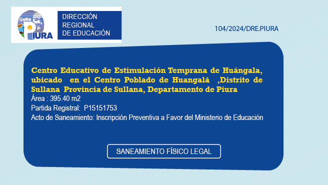 Saneamiento Físico Legal