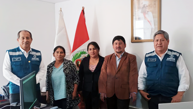 Avanzando hacia un futuro seguro: alcalde de Chincho coordina proceso de Reasentamiento con el Cenepred