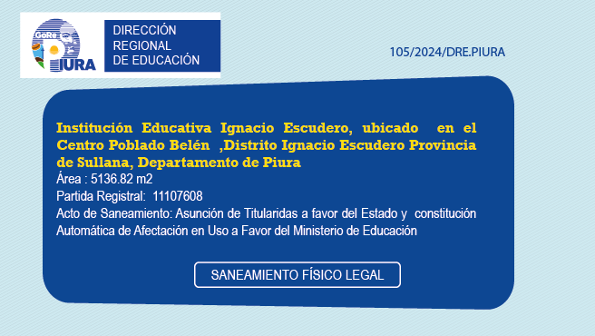 Saneamiento Físico Legal