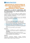 Vista preliminar de documento (3)CONVOCATORIA DE PRÁCTICAS PROFESIONALES AREA DE OPERACION Y MANTENIMIENTO ZONAL - ANANEA 