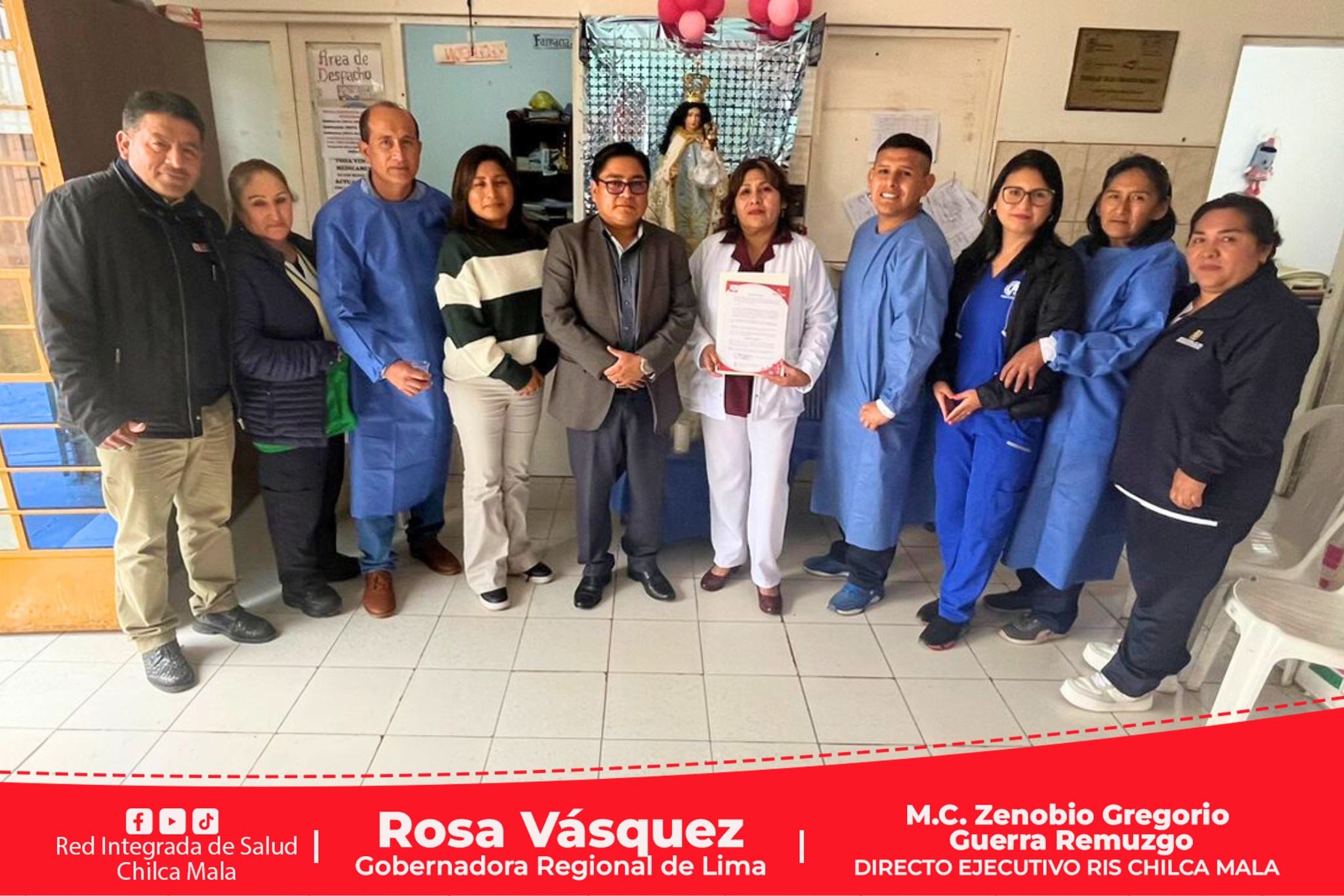 Puesto de Salud de Dignidad Nacional conmemora su 29⁰ Aniversario de fundación y atención al público.