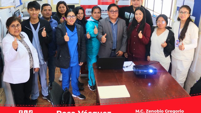 RIS Chilca Mala realiza inducción para los profesionales de salud del proceso de SERUMS remunerado y equivalente del periodo 2024 - II