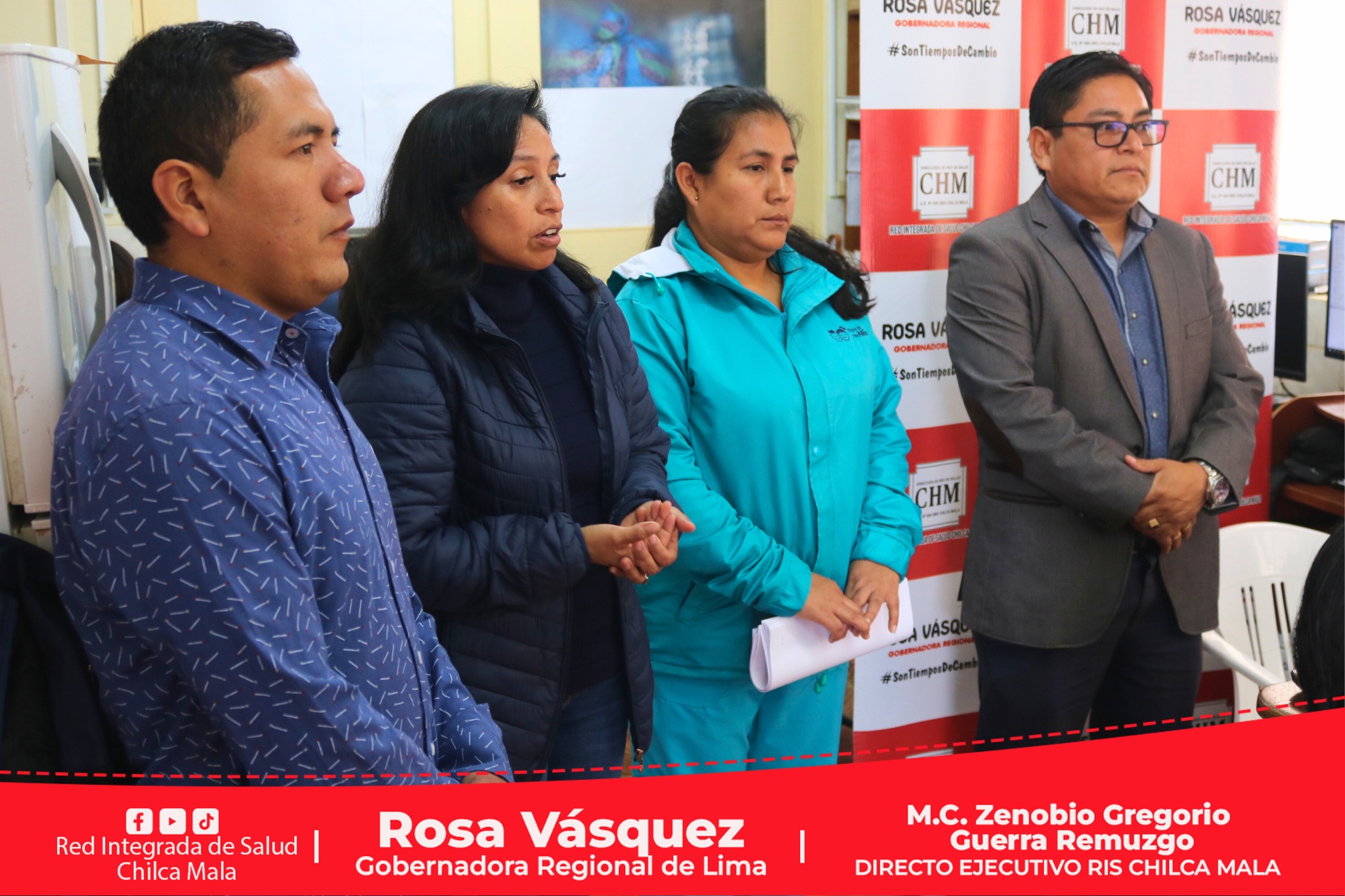 RIS Chilca Mala realiza inducción para los profesionales de salud del proceso de SERUMS remunerado y equivalente del periodo 2024 - II