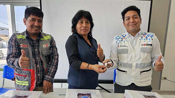 La moderna Escuela Bicentenario 1268 Gustavo Mohme Llona beneficiará a más de 1200 estudiantes.