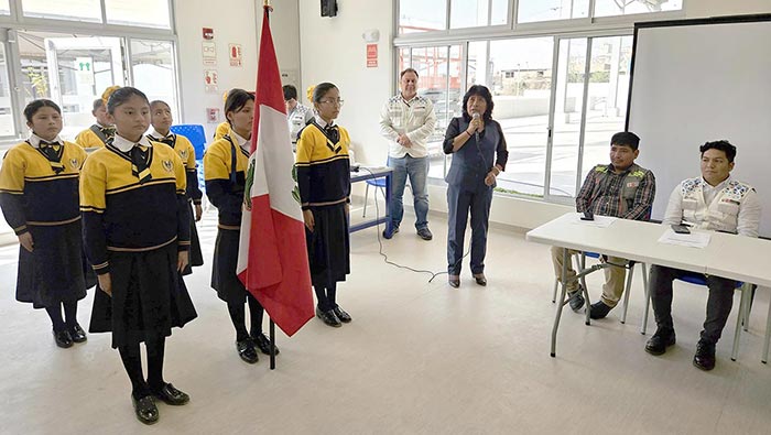 La moderna Escuela Bicentenario 1268 Gustavo Mohme Llona beneficiará a más de 1200 estudiantes.
