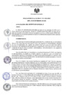 Vista preliminar de documento RA N 215 - Modifc. RA N 001-2024 - Responsable de firmas