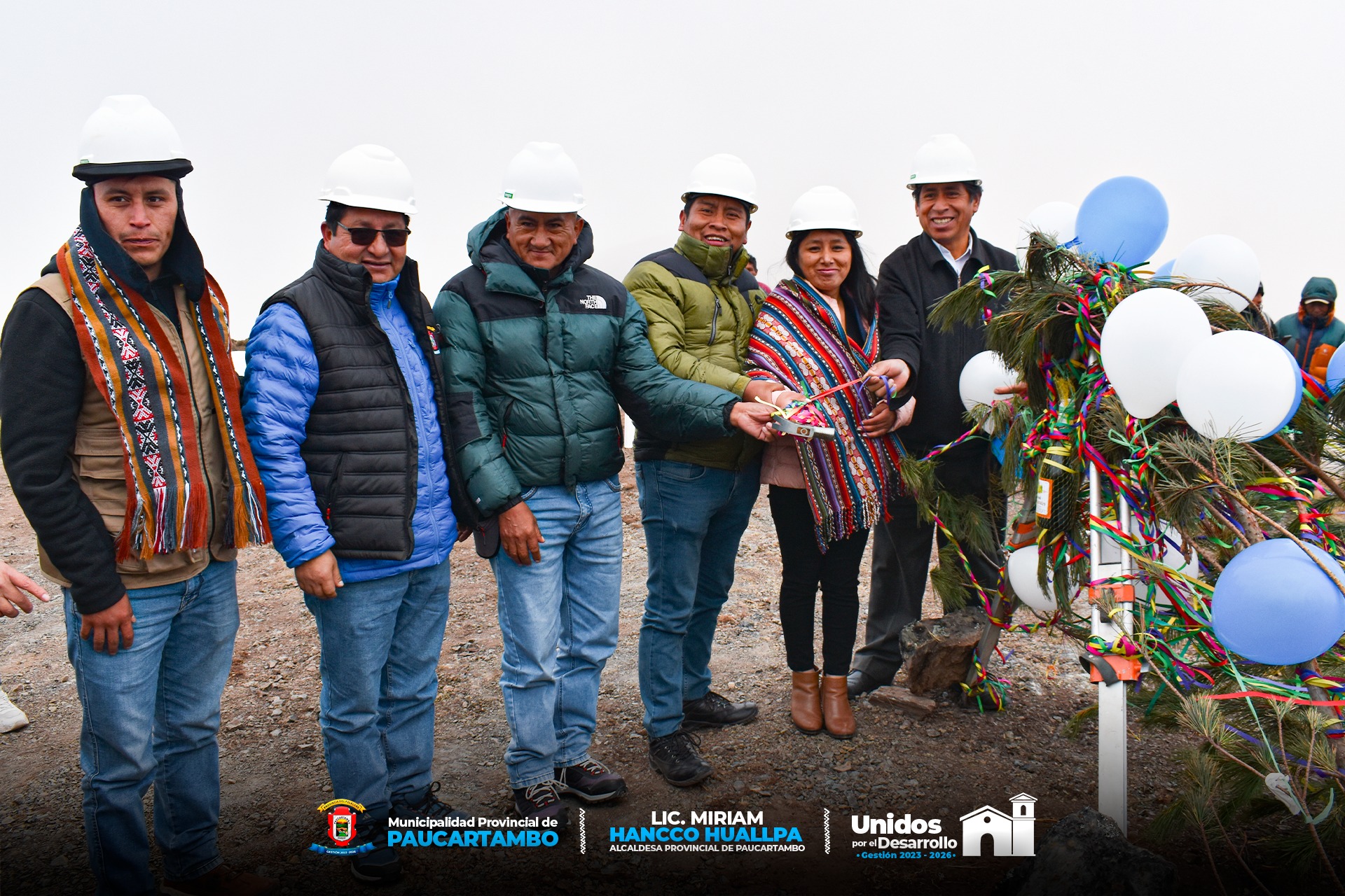 Archivo Imagen de "Inauguración y Entrega de la Troza Carrozable Tramo Huancaccocha - Abra de Q´Anqawani"