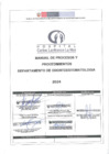 Vista preliminar de documento MANUAL DE PROCESOS Y PROCEDIMIENTOS DEL DPTO DE ODONTOESTOMATOLOGIA- PARTE 1