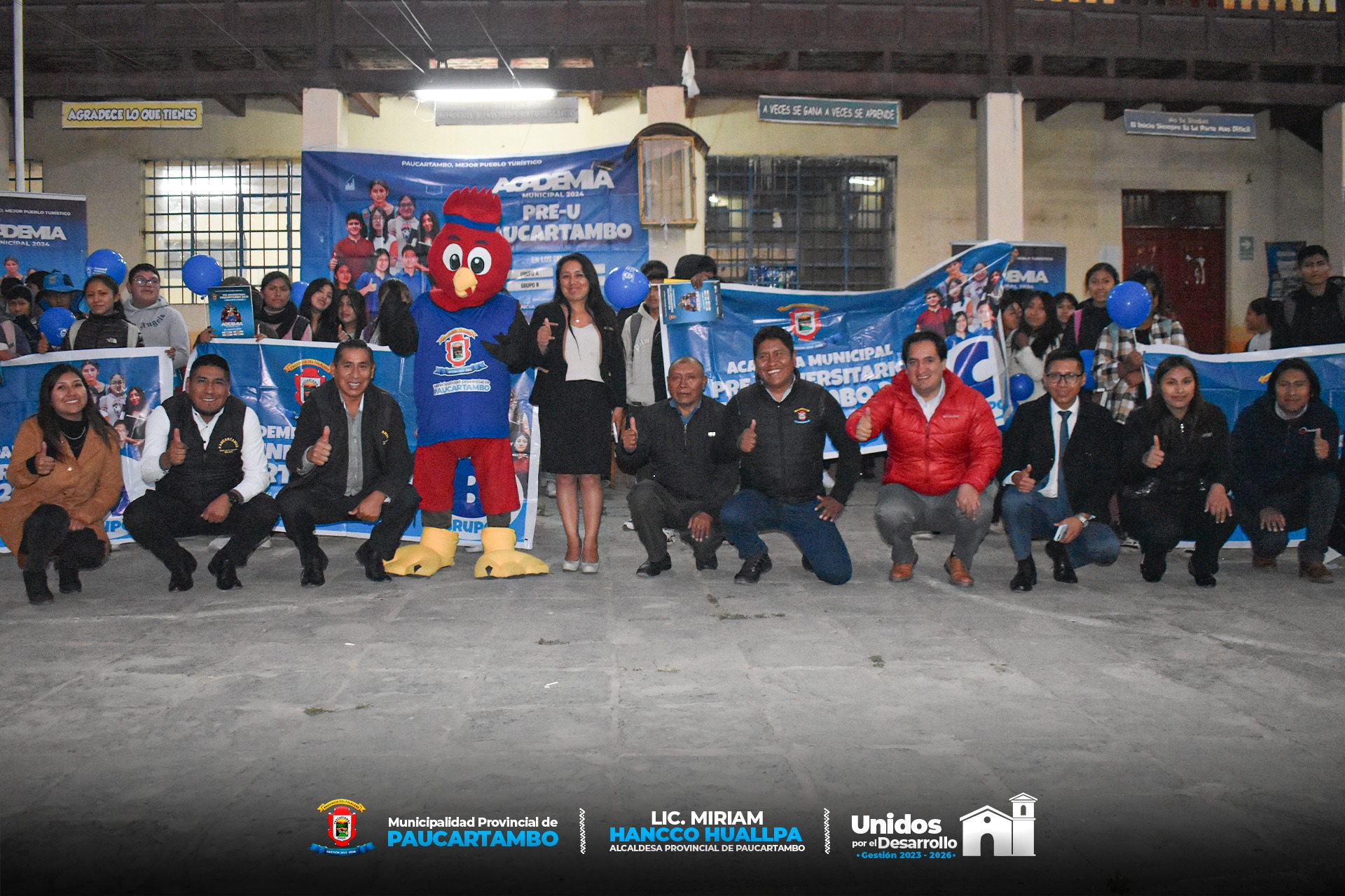 Archivo Imagen de "Se Dio Apertura al Segundo Ciclo de a Academia Municipal Pre Universitaria Paucartambo 2024"