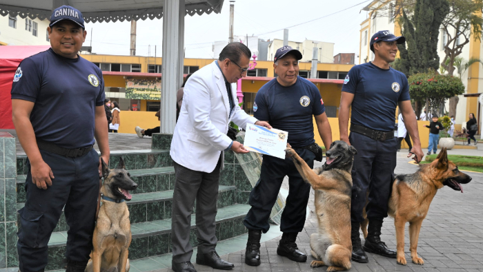 Brigada Canina de la Municipalidad de Lima