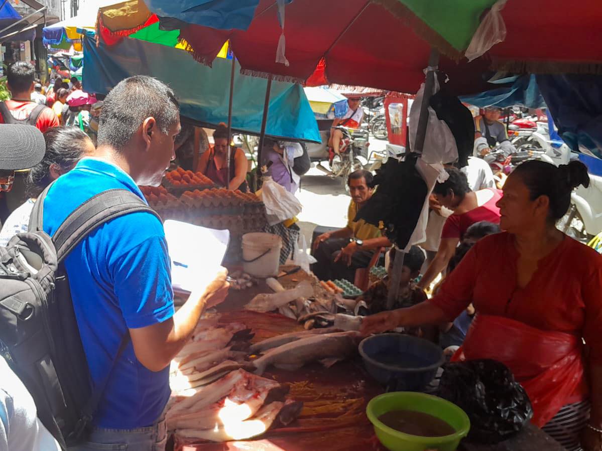 Operativo de prevención dirigido a los vendedores de la zona comercial