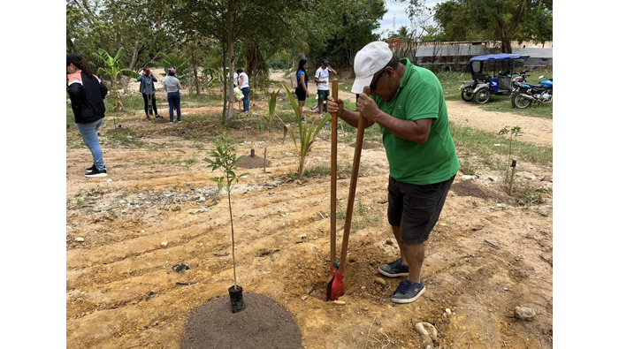 Recuperaci贸n de la faja marginal del sector "Las Dunas", parte baja de la ciudad de Tarapoto.