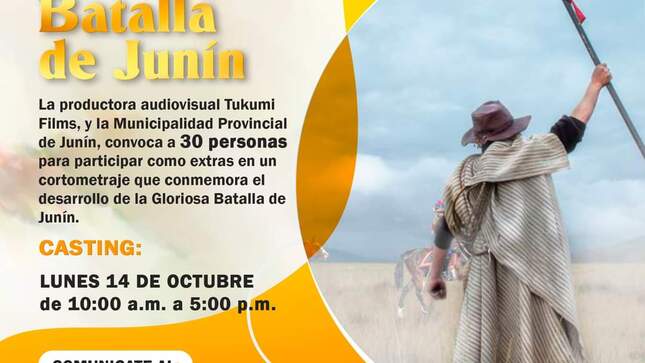 Comunicado con un señor levantando un palo al lado 