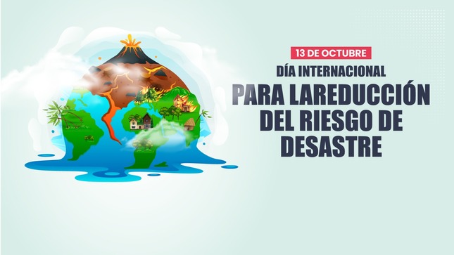 Pieza gráfica por el Día de la Prevención de Desastres