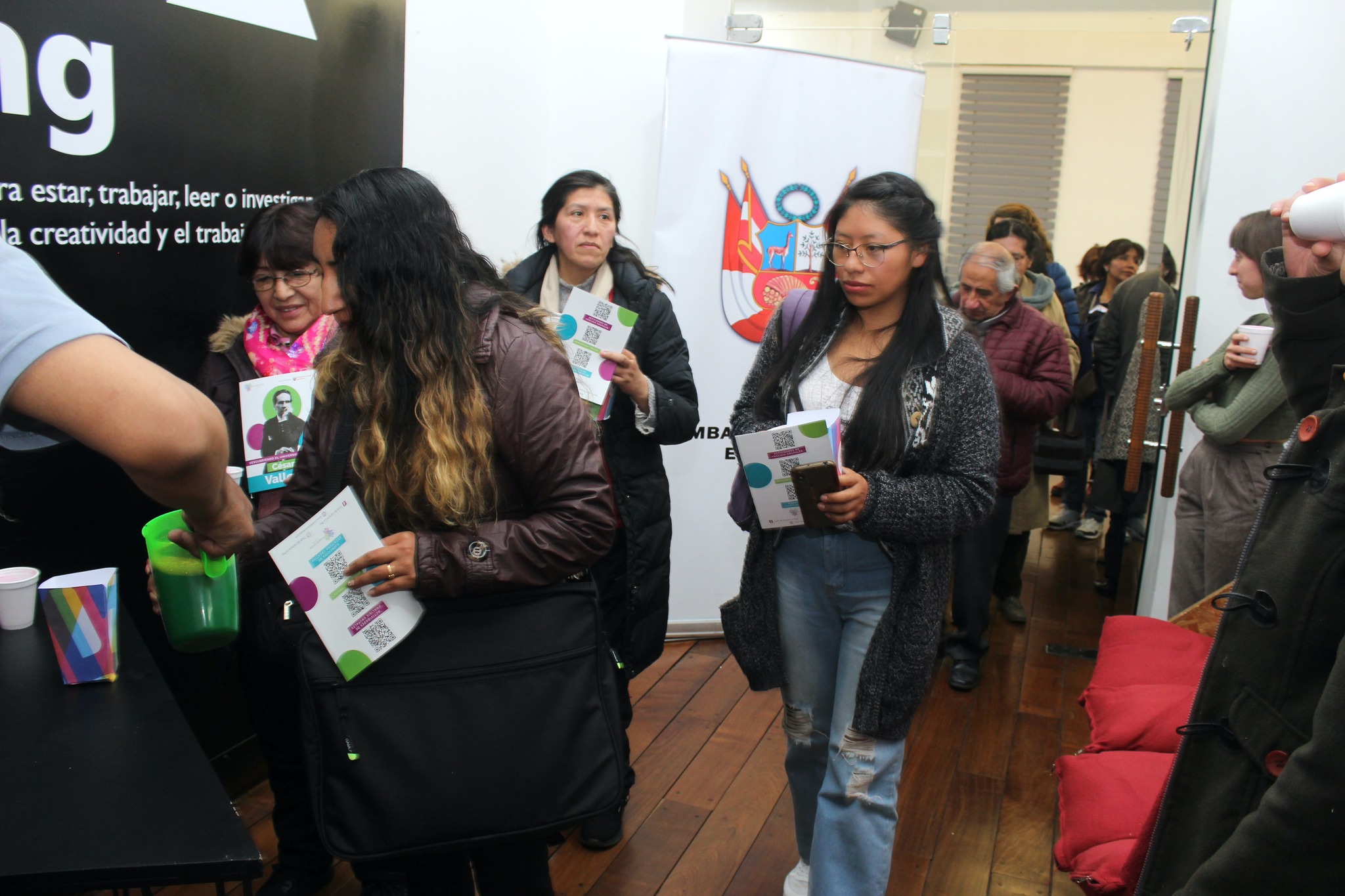 Asistentes a la proyección
