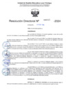 Vista preliminar de documento RESOLUCION DIRECTORAL N° 006567-2024-GR.LAMB/GRED-UGEL.CHIC