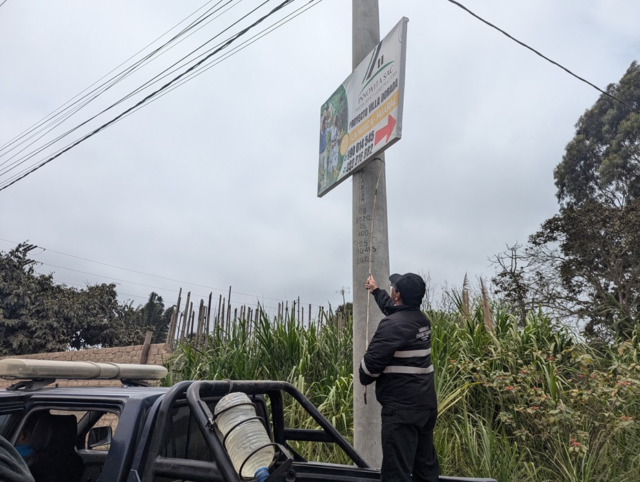 MPH realiza operativo de anuncios publicitarios