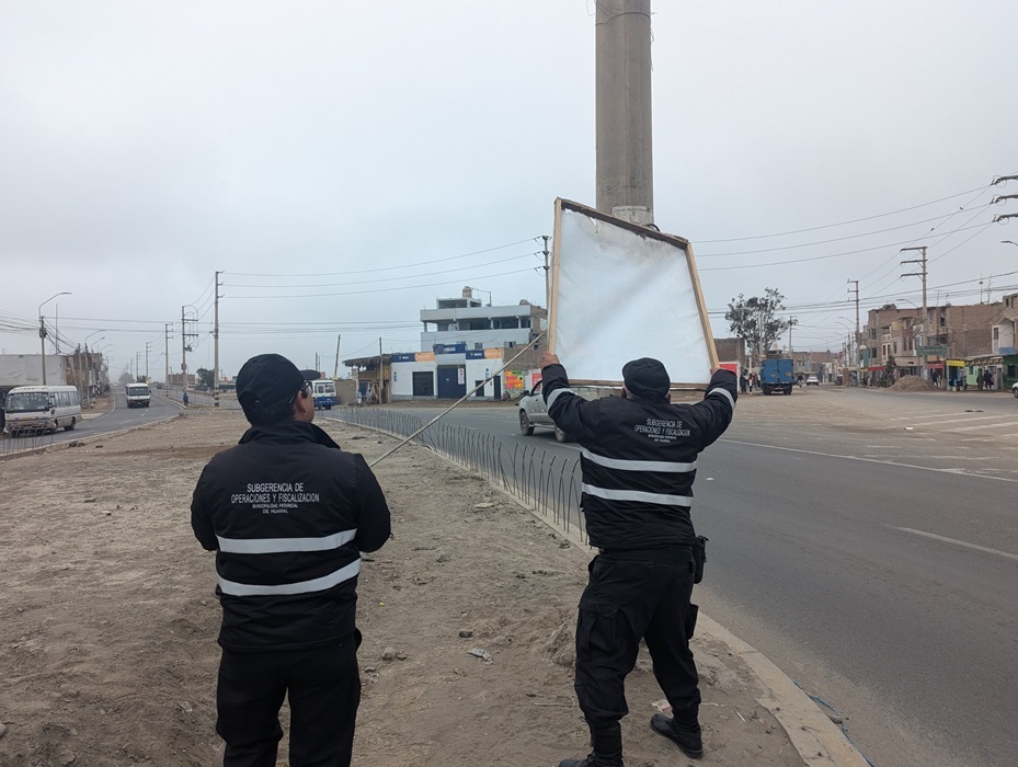 MPH realiza operativo de anuncios publicitarios