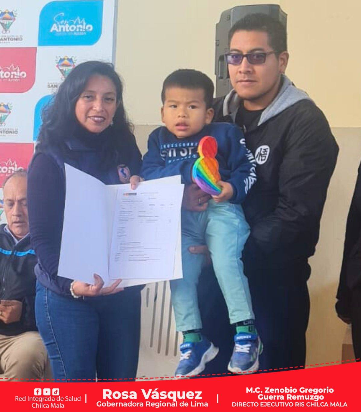 RIS Chilca Mala participa de la Caravana Contigo: “Embajadores por la Discapacidad” en el distrito de San Antonio