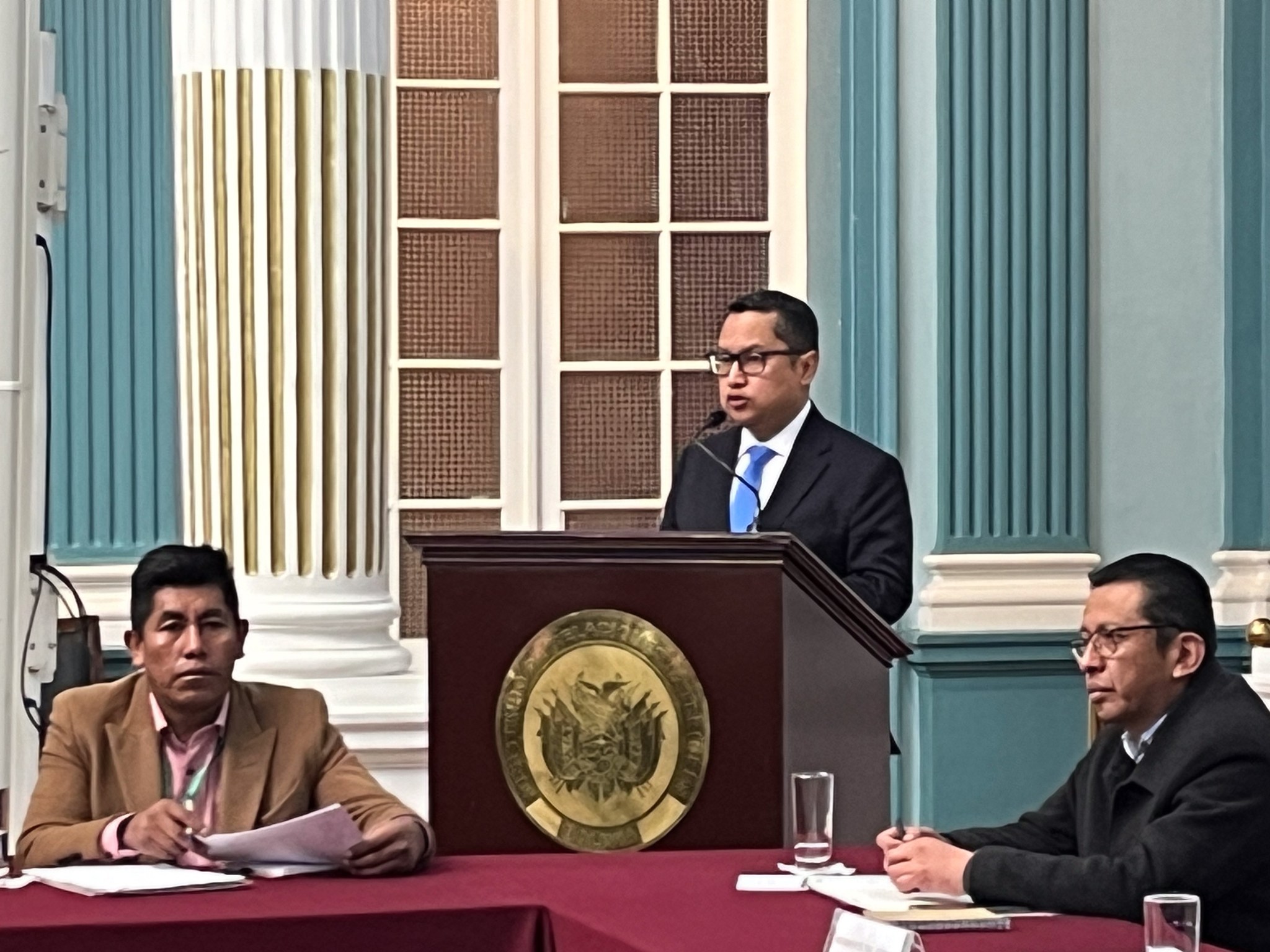 Encargado de Negocios ofrece palabras de ocasión en el encuentro