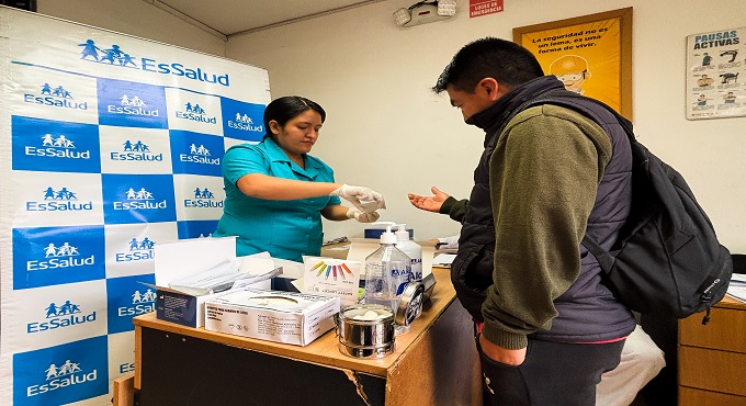 EsSalud fortalece la prevención de enfermedades en los trabajadores en su centro laboral