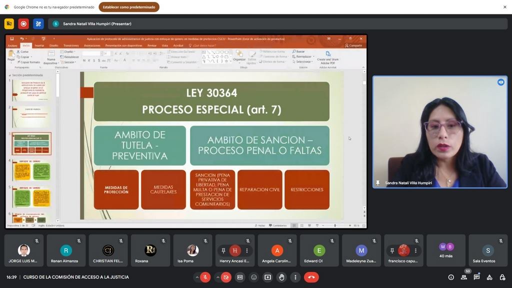 Corte Superior de Justicia de Ica.