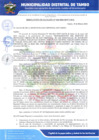 Vista preliminar de documento RESOLUCION DE ALCALDIA N°034-MDT-LM-A