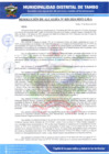 Vista preliminar de documento RESOLUCION DE ALCALDIA N°035-MDT-LM-A