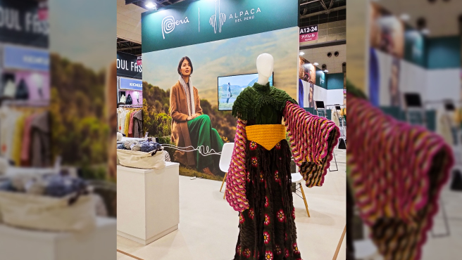 Confecciones de alpaca peruana participarán en la feria Fashion World Tokyo