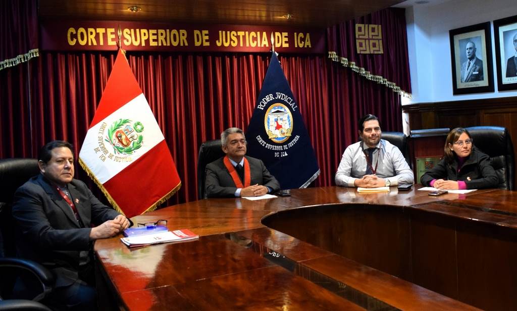 Corte Superior de Justicia de Ica.