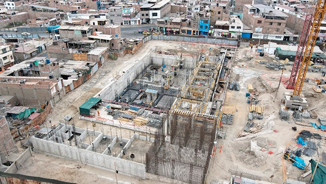 Áncash: obras del Hospital El Progreso avanza a paso firme