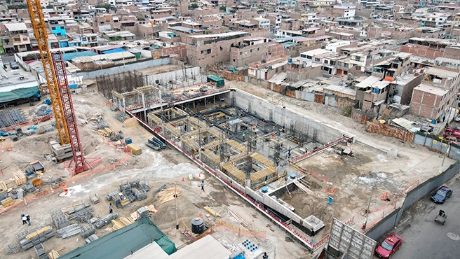 Áncash: obras del Hospital El Progreso avanza a paso firme