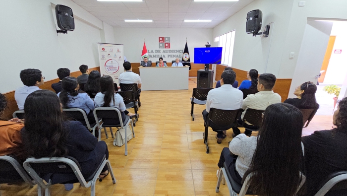 Realizan inducción a personal jurisdiccional y administrativo de la Unidad de Flagrancia de Piura