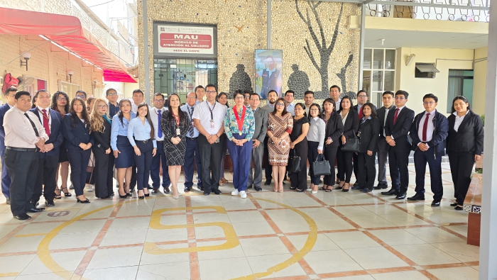 Realizan inducción a personal jurisdiccional y administrativo de la Unidad de Flagrancia de Piura
