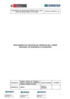 Vista preliminar de documento REGLAMENTO DE GESTION DE CREDITOS DEL FONDO NACIONAL DE DESARROLLO PESQUERO