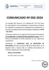 Vista preliminar de documento Comunicado 02-2024-Resultados Aptos y No Aptos