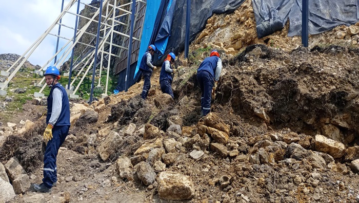 Amazonas: Ministerio de Cultura recupera la muralla sur de la llaqta de Kuélap con la clasificación de los elementos líticos