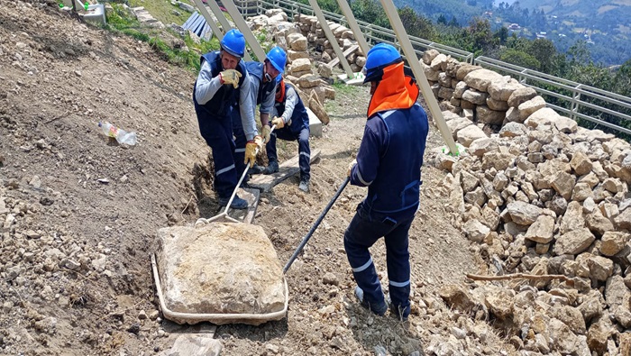 Amazonas: Ministerio de Cultura recupera la muralla sur de la llaqta de Kuélap con la clasificación de los elementos líticos