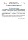 Vista preliminar de documento Comunicado 03 del Proceso CAS-005-2024