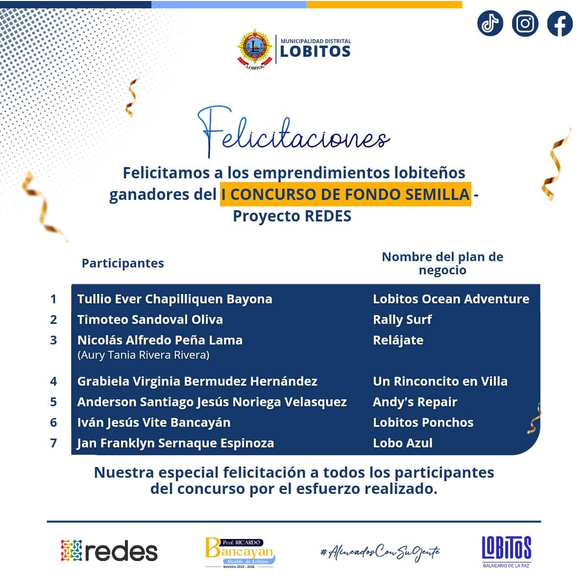 Felicitaciones