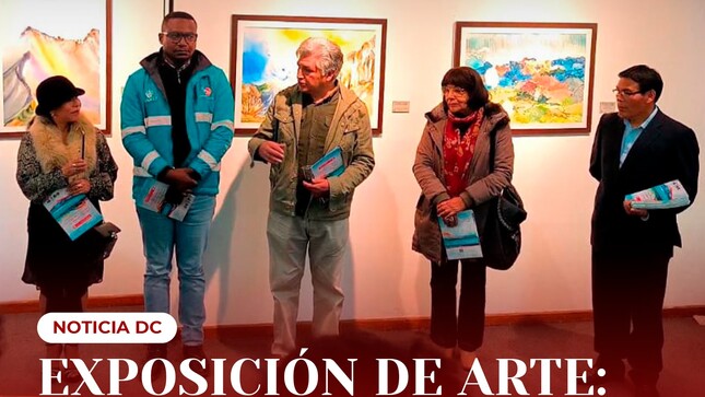 Inauguración de las exposiciones
