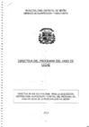 Vista preliminar de documento Directiva N° 001-2013-PVL-MDB Directiva para la Adquisición, Distribución, Supervisión y Control del Programa del Vaso de Leche