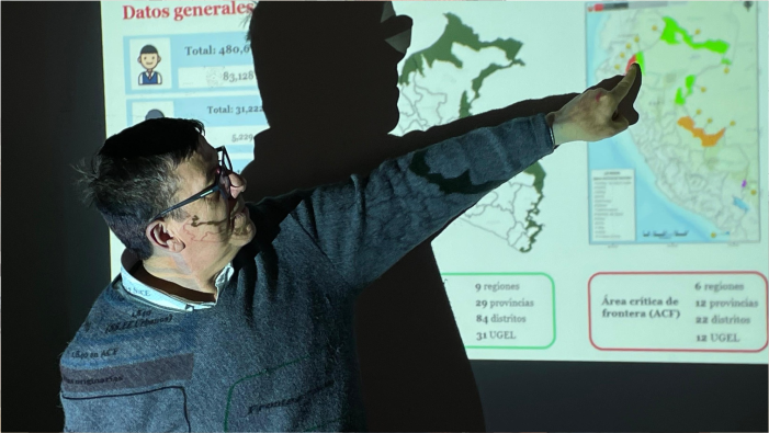 Director Regional de Educación y Gerente de Desarrollo Social Coordinan Segunda Fase del Proyecto Futuros Brillantes