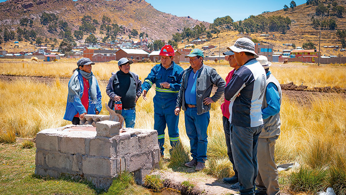 Presentaran alternativas de mejora de abastecimiento de agua potable en el Centro Poblado de Ichu