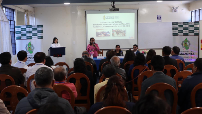 Equipo IOARR Chachapoyas Desarrollo Taller de Socialización Sobre Avances de Imtervención