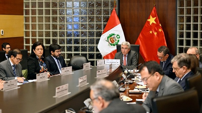 Perú y China sostuvieron la IV Reunión del Mecanismo de Diálogo Estratégico sobre Cooperación Económica